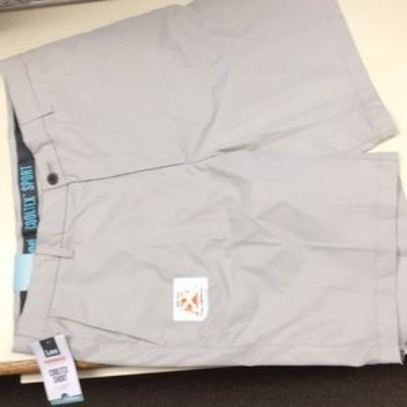 Lee Performance Series Cooltex Sporting Chino Shorts For Men - 10" Inseam, Wicking Fabric, Athletic Fit